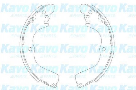 KBS-6412 KAVO KAVO PARTS MITSUBISHI Щеки торм. OUTLANDER I 2.4 4WD 03-06, PAJERO PININ I 1.8 GDI 99-01