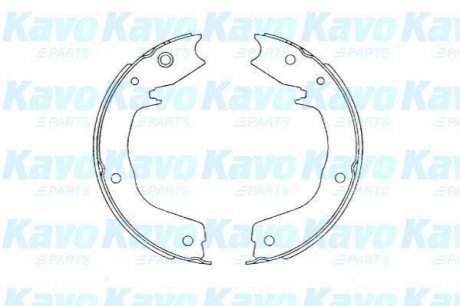 KBS-6413 KAVO KAVO PARTS SUBARU К-т колодок стояночного тормоза Tribeca 3,0-3,6 05-