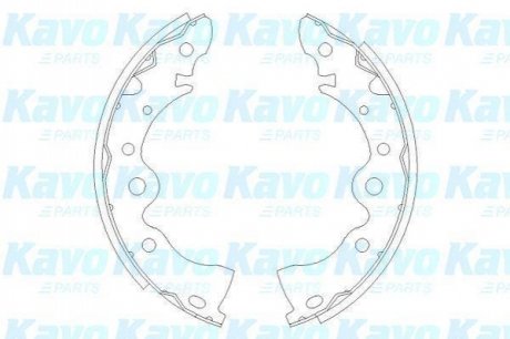 KBS-7414 KAVO KAVO PARTS NISSAN Щеки тормозные Almera 1,6 06-