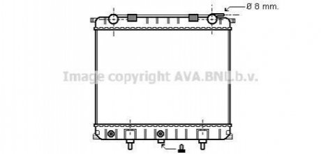 AU2132 AVA COOLING AVA LANDROVER Радиатор охлаждения Range Rover II 2.5D 94-