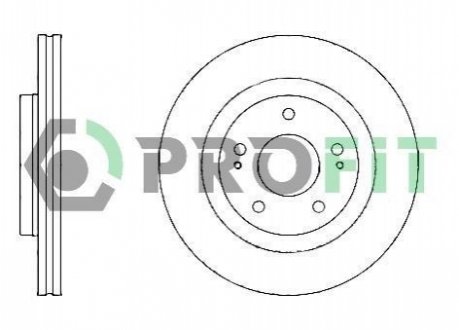 5010-1659 PROFIT Диск гальмівний