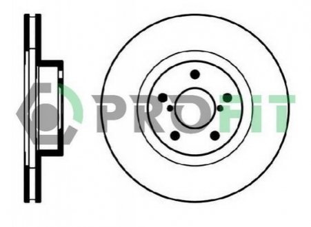 5010-0679 PROFIT Диск гальмівний