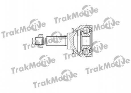 40-0638 Trakmotive TRAKMOTIVE шркш зовнішній к-кт 22/22 зуб. TAVRIA (1102) 1.1 89-07, TAVRIA (1102) 1.3 89-07