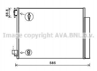 DA5011D AVA COOLING Радіатор кодиціонера