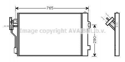 MSA5352D AVA COOLING Радіатор кодиціонера