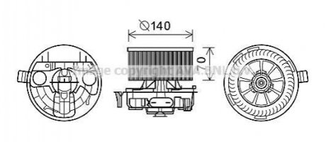 RT8574 AVA COOLING Компресор салону