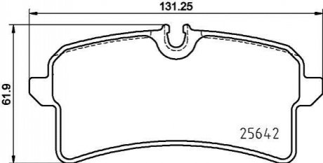 P65 040 BREMBO Гальмівні колодки дискові