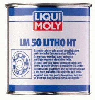 3407 LIQUI MOLY LIQUI MOLY 1КГ ВИСОКОТЕМПЕРАТУРНЕ МАСТИЛО ДЛЯ ПІДШИПНИКІВ СТУПИЦЬ LM 50 LITHO HT