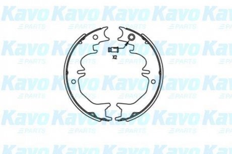 KBS-9922 KAVO KAVO PARTS TOYOTA колодки ручного гальма LandCruiser 90,120,150