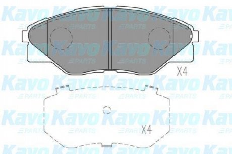 KBP-9135 KAVO KAVO PARTS TOYOTA Гальмівні колодки передн.Hilux III 05-