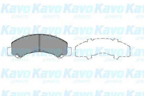 KBP-3517 KAVO KAVO PARTS колодки гальмівні дискові ISUZU N-Serie