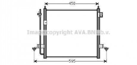 MT5218D AVA COOLING Радиатор кодиціонера