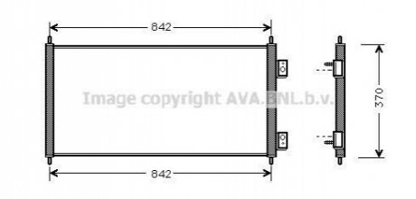 FD5303 AVA COOLING Радіатор кодиціонера