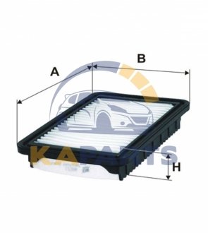 WA9733 WIX FILTERS Фільтр повітряний