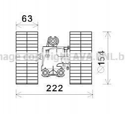 MS8633 AVA COOLING Компресор салону