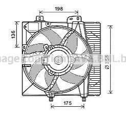 PE7550 AVA COOLING Вентилятор