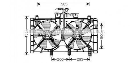 MZ7537 AVA COOLING Вентилятор