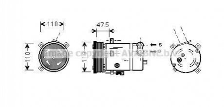 OLAK277 AVA COOLING Компресор