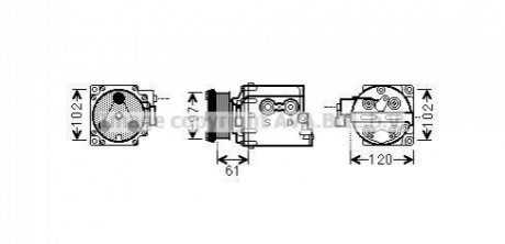 FDAK436 AVA COOLING Компресор