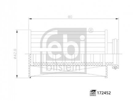 172452 FEBI BILSTEIN Фільтр Ad Blue