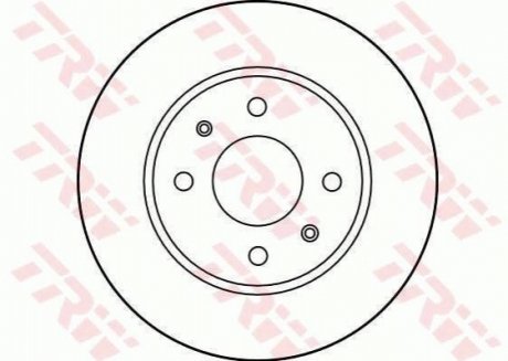 DF1950 TRW Гальмівний диск