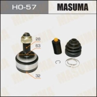 HO57 MASUMA ШРУС 32x63x28 HONDA CR-V III (04-12)/HONDA CIVIC VIII (06-11) (HO57) MASUMA