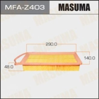 MFAZ403 MASUMA Фильтр воздушный MAZDA/ MAZDA2 (MFAZ403) MASUMA