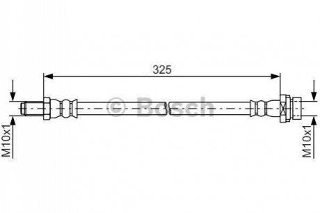 1 987 481 807 BOSCH Шланг гальмівний