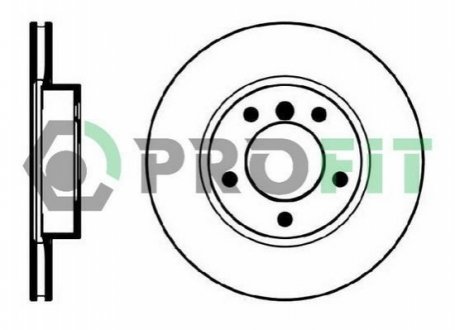 5010-0258 PROFIT Диск гальмівний