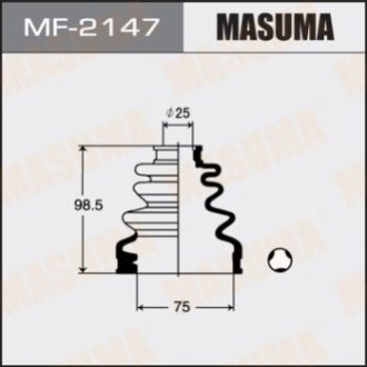 MF2147 MASUMA Пыльник ШРУСа INFINITI Q70 (Y51) 5.6 AWD (15-20), INFINITI Q50 (03-18) (MF2147) MASUMA