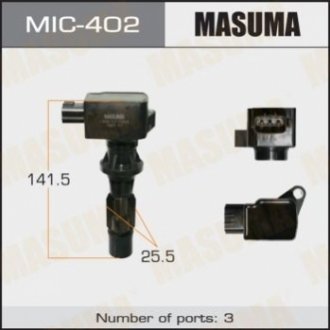 MIC402 MASUMA Катушка зажигания CX-7, MAZDA 6 / L3-VDT, L3-VE (MIC402) MASUMA