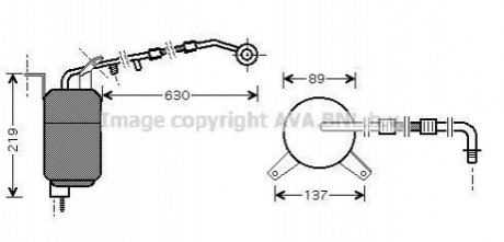 FDD111 AVA COOLING Осушитель кондиционера (FDD111) AVA