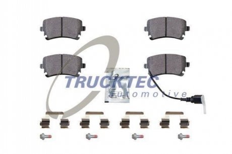 07.35.239 TRUCKTEC Колодки тормозные