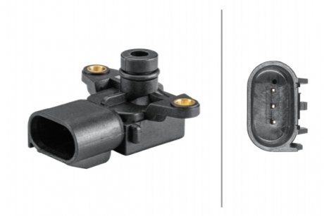 HELLA CHRYSLER Датчик давления наддува 300C (LX, LE) 2.7-6.1 04-, SEBRING (JS) 2.7 07-, VOYAGER IV (RG, RS) 3.3 00-, DODGE, JEEP 6PP 358 152-241