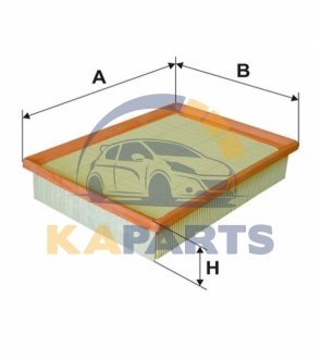 WA9404 WIX FILTERS Фільтр повітряний