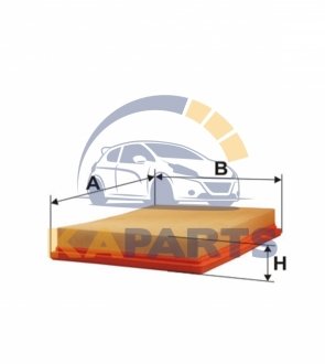 WA6780 WIX FILTERS Фільтр повітряний