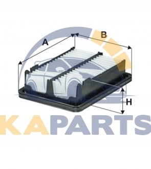 WA9838 WIX FILTERS Фильтр повітряний