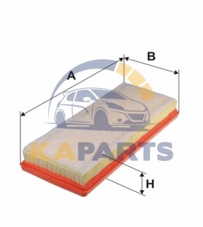 WA9632 WIX FILTERS Фільтр повітряний