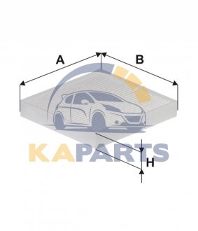 WP2192 WIX FILTERS Фільтр салону