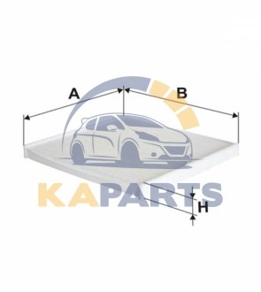 WP2070 WIX FILTERS Фильтр салону