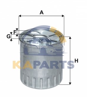 WF8508 WIX FILTERS Фільтр паливний