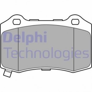 LP3676 Delphi DELPHI CHRYSLER гальмівні колодки задн. 300C