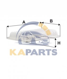 WA9719 WIX FILTERS Фильтр повітряний