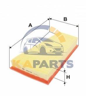 WA9764 WIX FILTERS Фильтр Воздуха