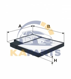 WP2084 WIX FILTERS ФІЛЬТР ПОВІТРЯ