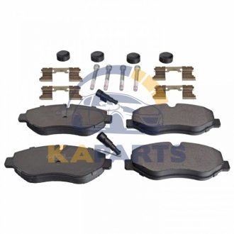 FEBI RENAULT до-т гальмівних колодок Maxity, NISSAN NT400 116256