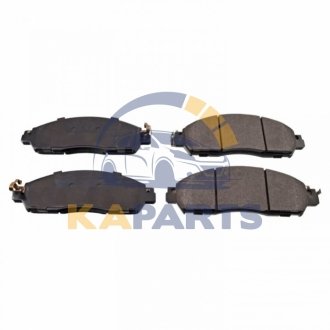 170382 FEBI BILSTEIN FEBI NISSAN колодки гальм. передн. Navara 2,3dCi 15-