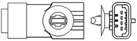 466016355006 MAGNETI MARELLI MAGNETI MARELLI RENAULT лямбда-зонд (4 конт.) Kangoo,Clio, Megane, Laguna