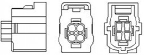 466016355118 MAGNETI MARELLI MAGNETI MARELLI DB лямбда-зонд (4-х конт.) W164, W169, W204, W211, W221, W251, CLK, CLS