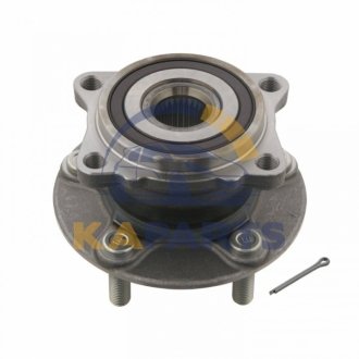 31826 FEBI BILSTEIN FEBI MITSUBISHI підшипник задн.маточини Lancer VIII 08-,Outlander II 07-,Citroen C-Crosser,Peugeot 4007